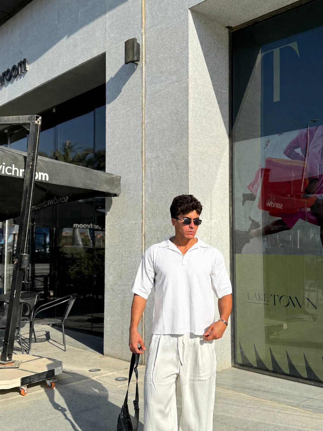 Linen White Shirt