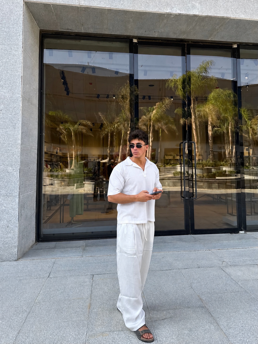 Linen White Shirt