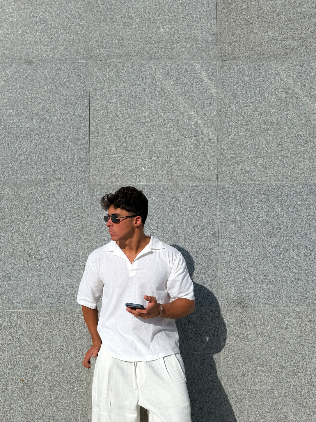 Linen White Shirt