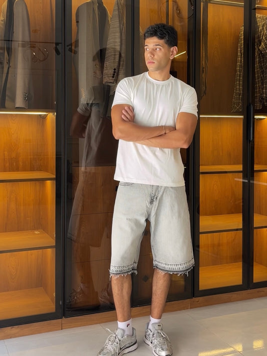 Short Sleeve White T-Shirt