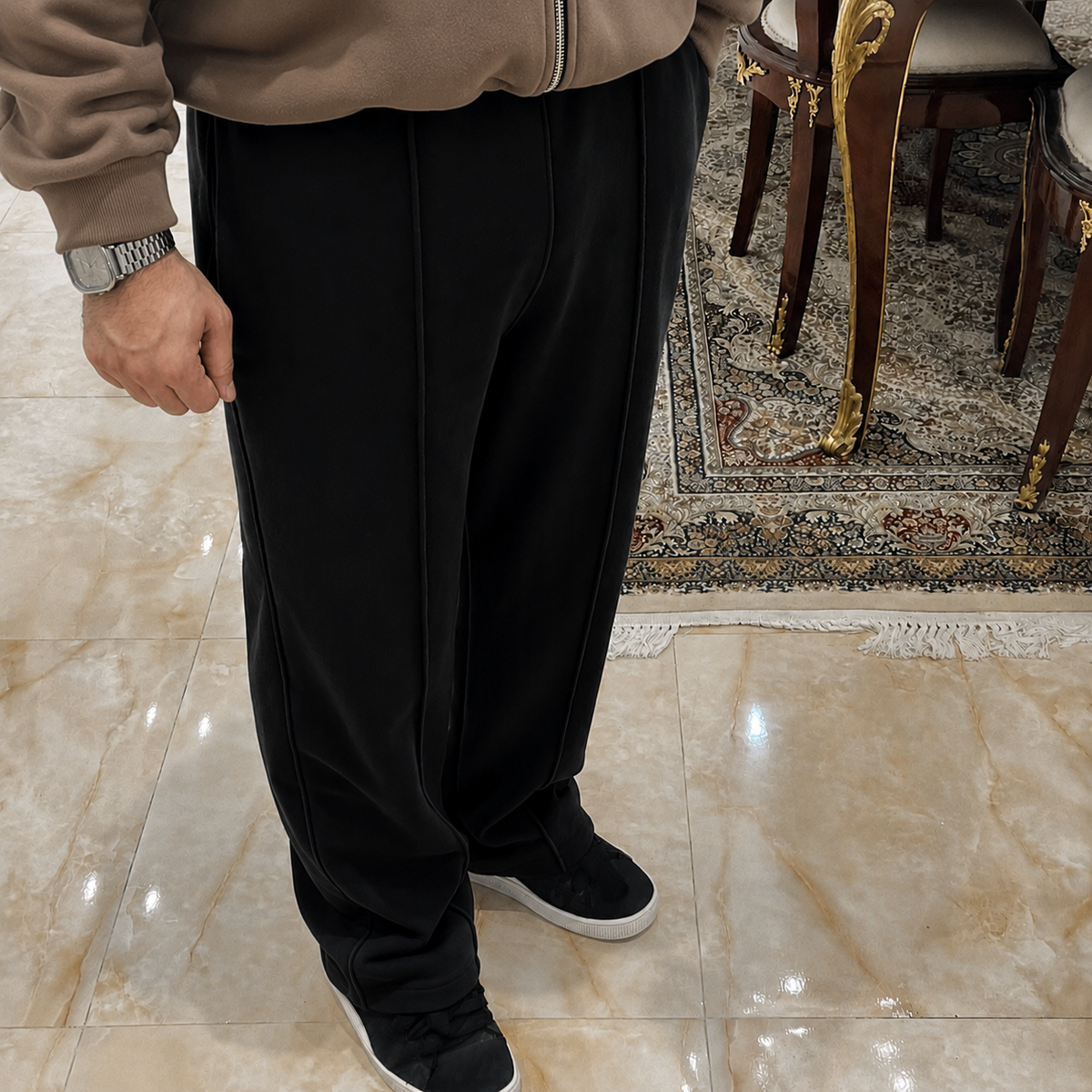 The Essential Wide-Leg Sweatpants