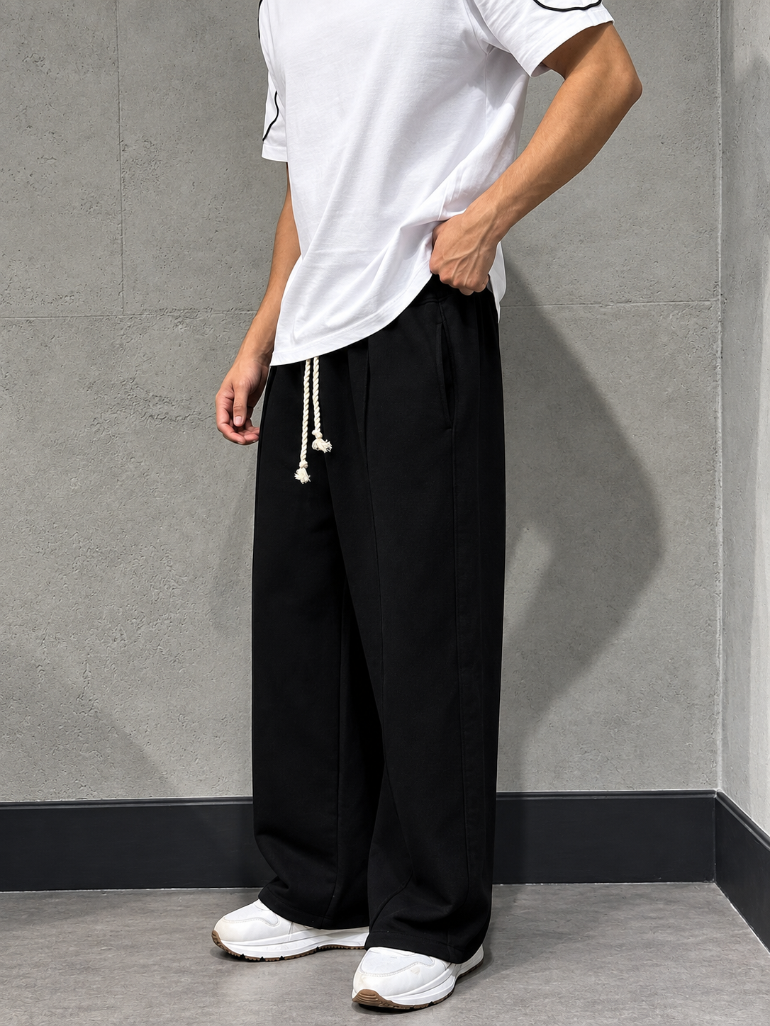 The Essential Wide-Leg Sweatpants
